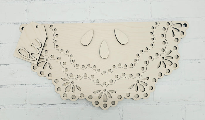 Hi Half Watermelon Door Hanger