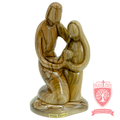 Holy Family Sitting, Plain