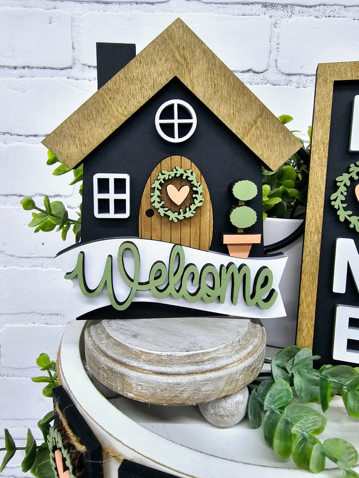 Home Tiered Tray Set