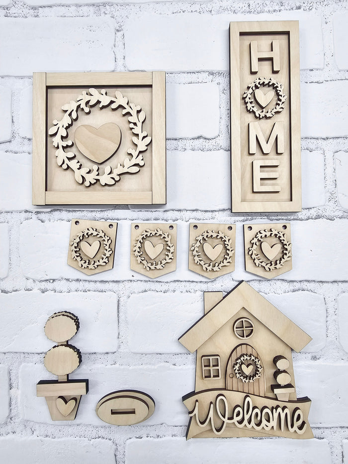 Home Tiered Tray Set