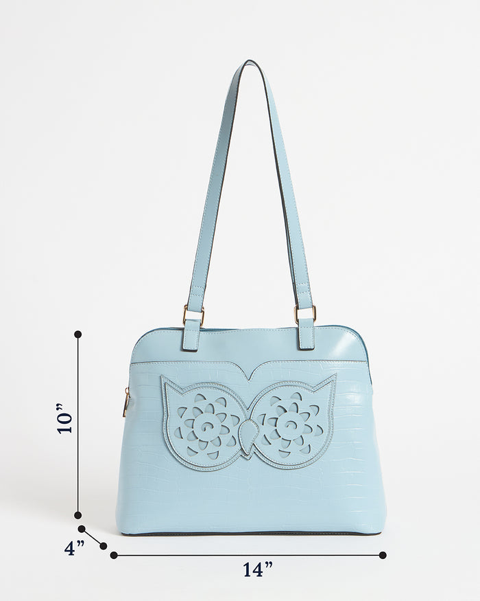 Hoot Classic Mascot Shoulder Bag - Blue
