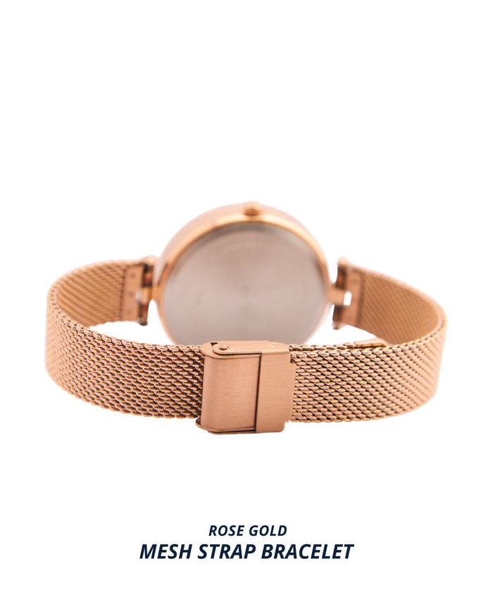 Hoot Mesh Strap Watch | Mint Dial
