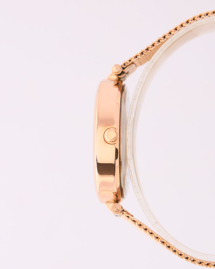 Hoot Mesh Strap Watch | Mint Dial