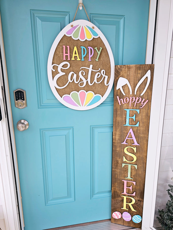 Hoppy Easter Porch Leaner-wholesale