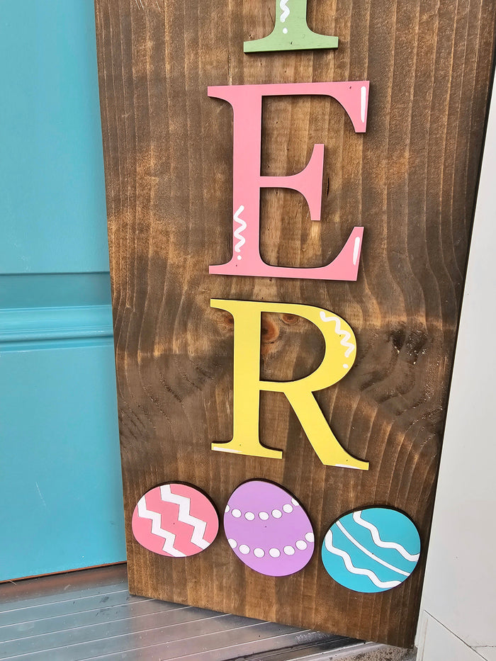 Hoppy Easter Porch Leaner-wholesale