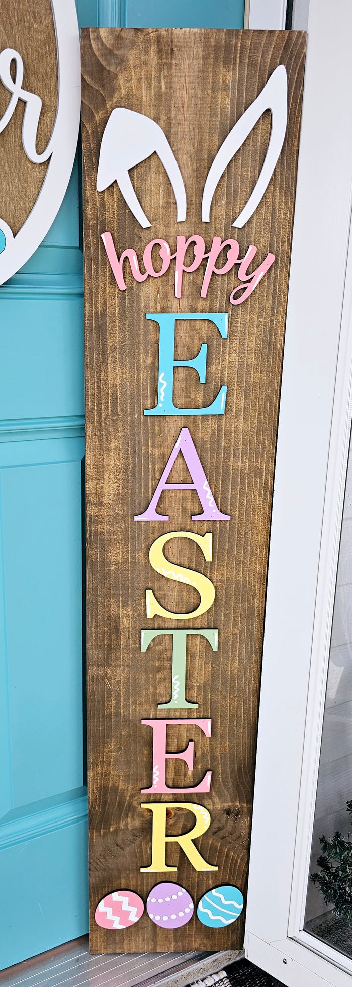 Hoppy Easter Porch Leaner-wholesale