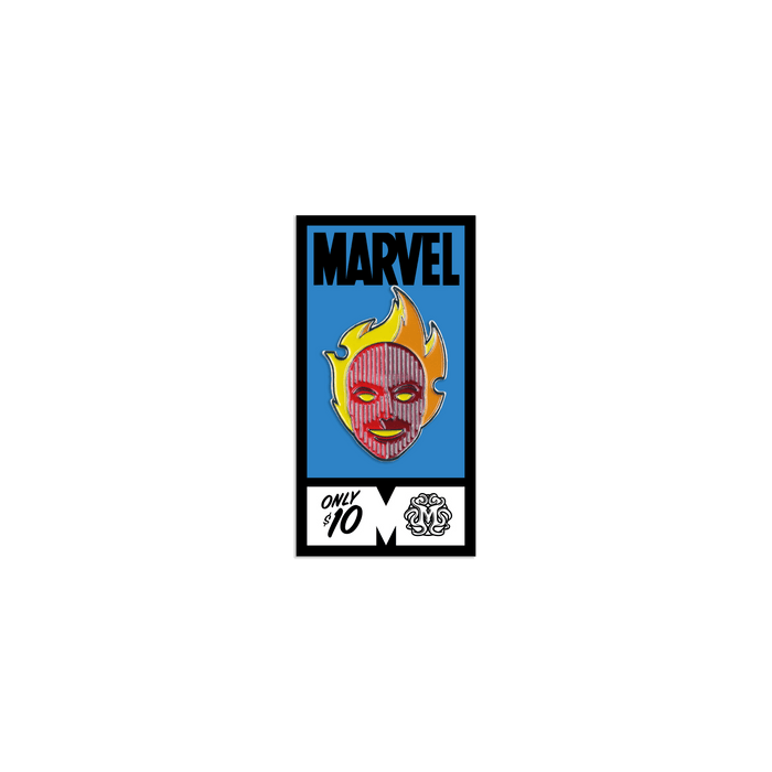 Human Torch Enamel Pin