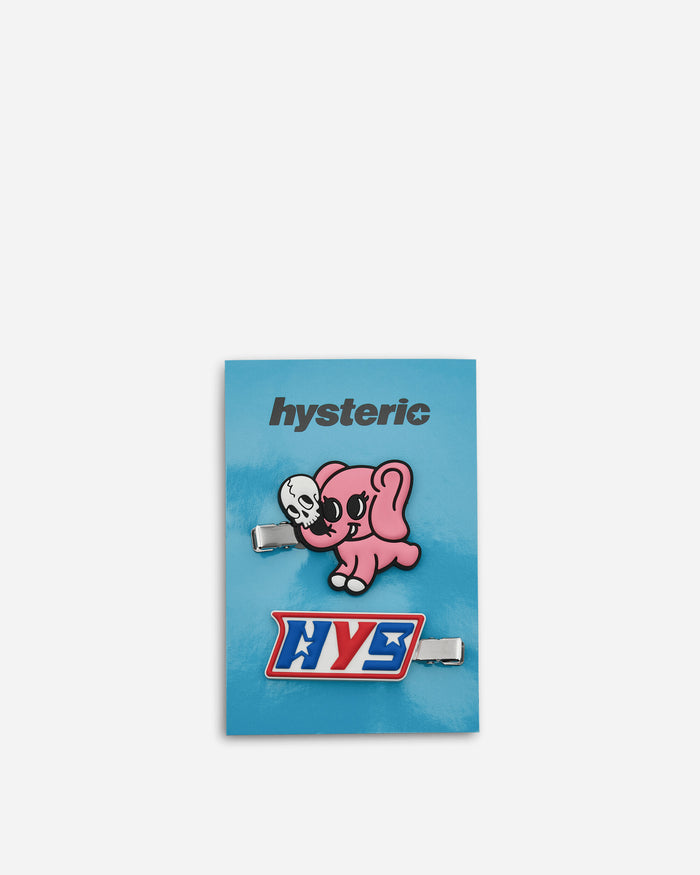 Hysteric Glamour Wmns Hys Elephant Hair Clip Pink Grooming and Beauty Hair Lotions and Accessories 01251QG11 30