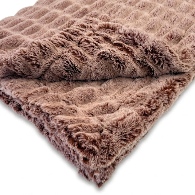 Iced Milan Cinnamon Minky Blanket