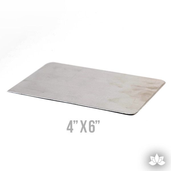 Icing Scraper Blade made of aluminum. Caljava wholesale cake decorating supplies.