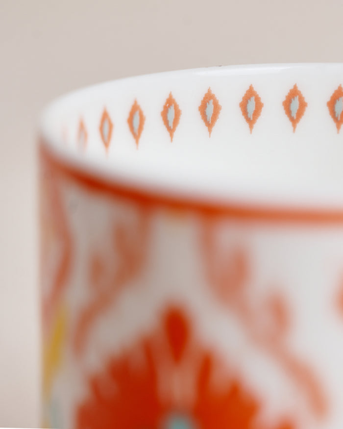Ikat Tea Mugs Gift Set of 6