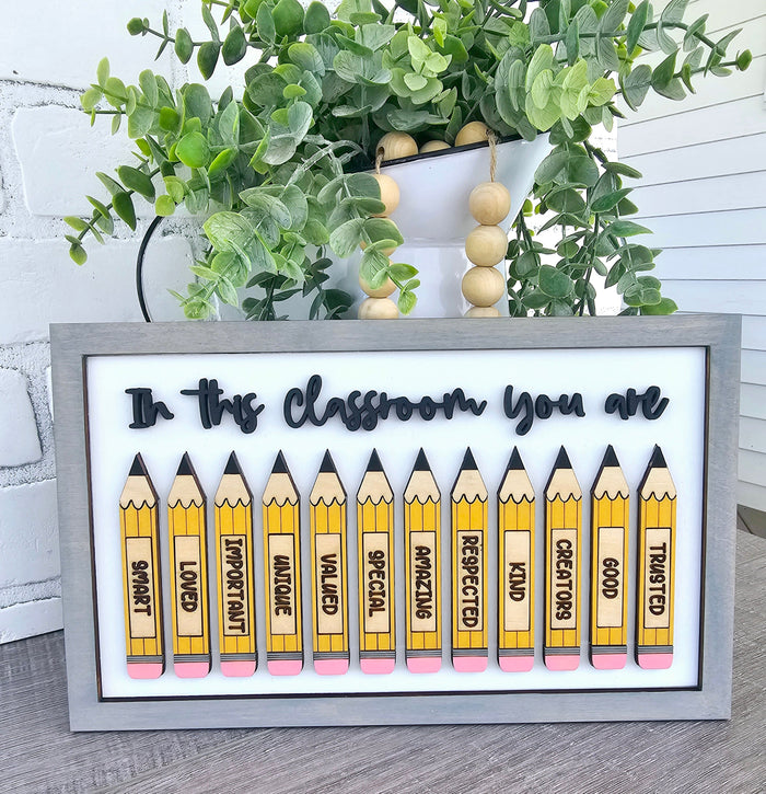 In this Classroom Sign-wholesale