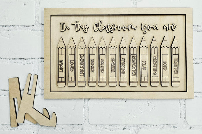 In this Classroom Sign-wholesale