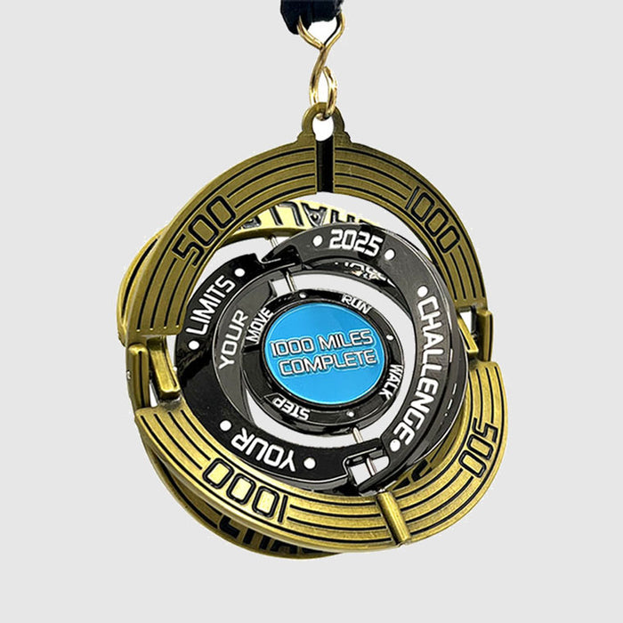 Interactive Medal | 2025 Miles in 2025