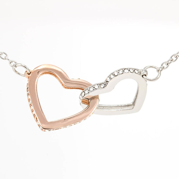 Interlocking Hearts Necklace to Sweetheart