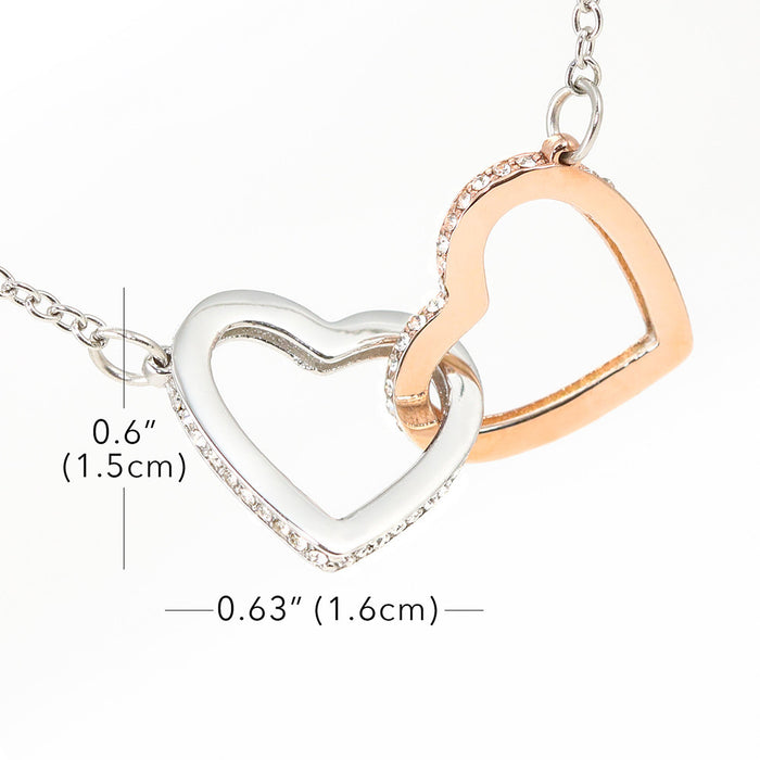 Interlocking Hearts Necklace to Sweetheart