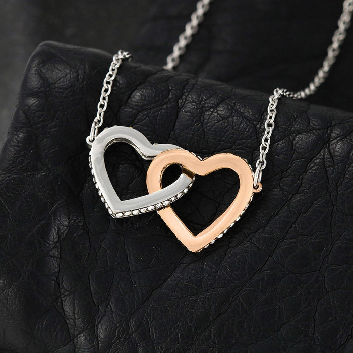 Interlocking Hearts Necklace to Sweetheart