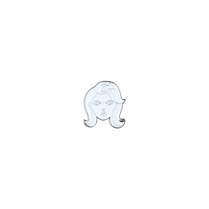 Invisible Woman Enamel Pin