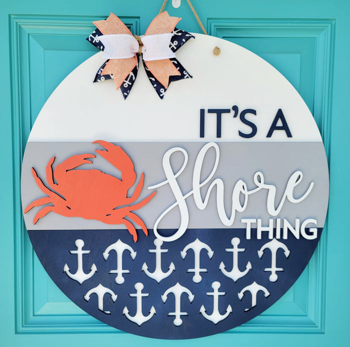 It's a Shore Thing Door Hanger