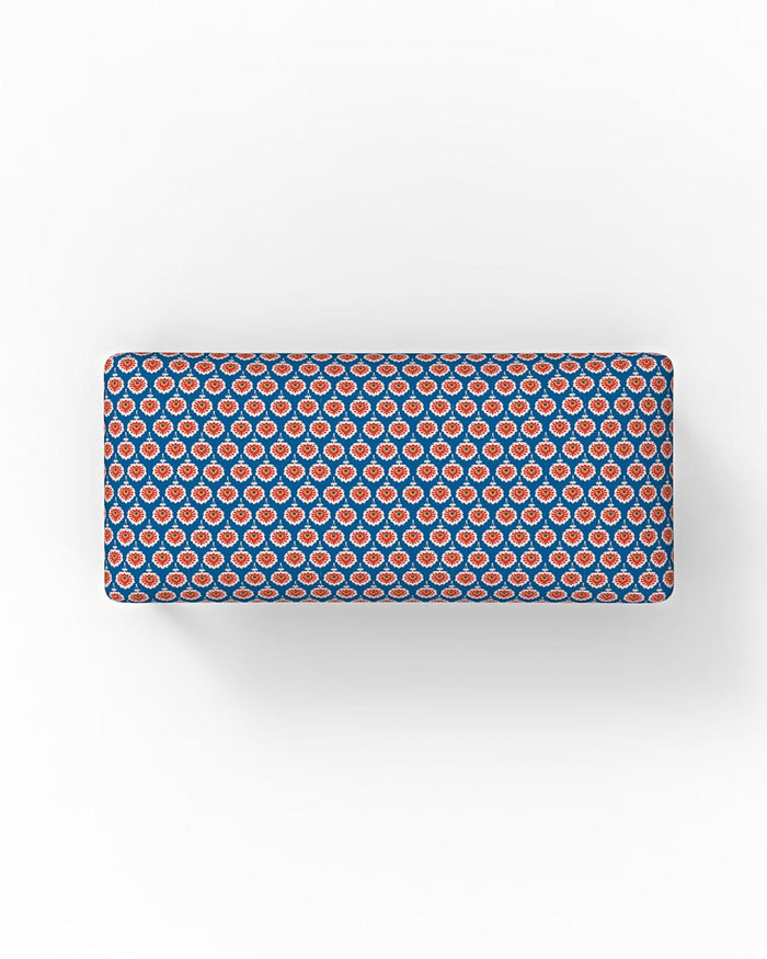 Chumbak Jodhpur Bench - Blue Ikkat