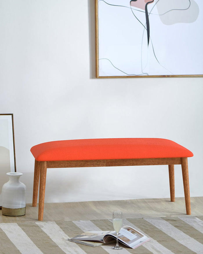 Chumbak Jodhpur Bench - Carribean Coral