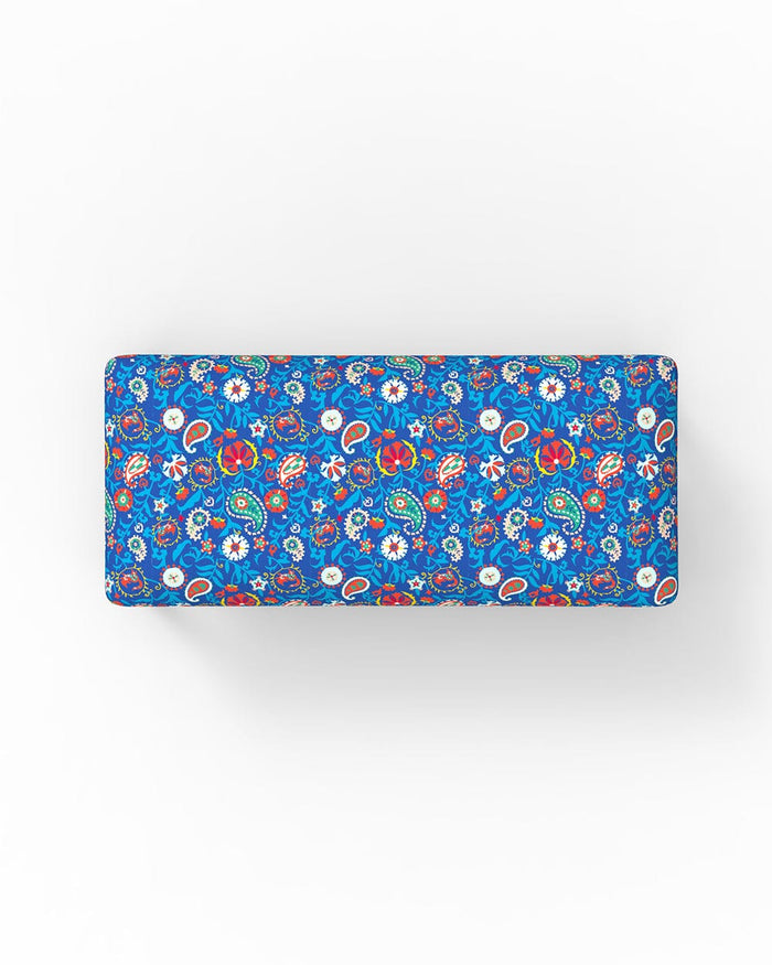 Chumbak Jodhpur Bench - India Paisleys Blue
