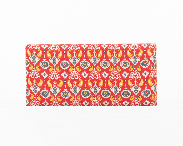 Chumbak Jodhpur Bench -  Red Ikkat