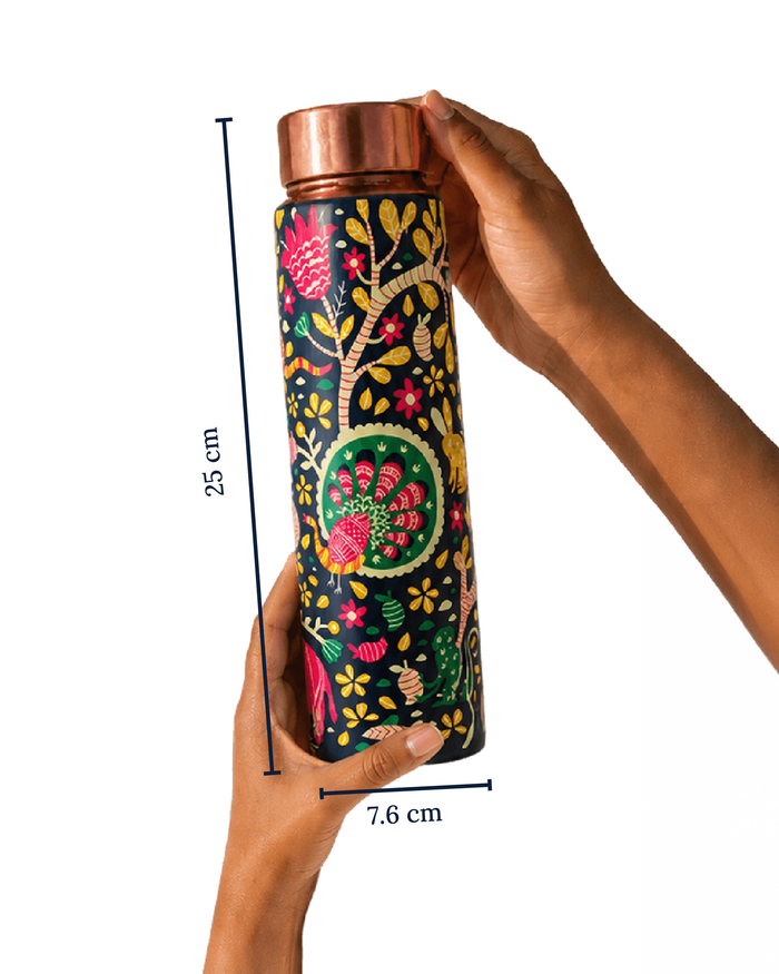 Jungle Drama Copper Bottle | 900 ml