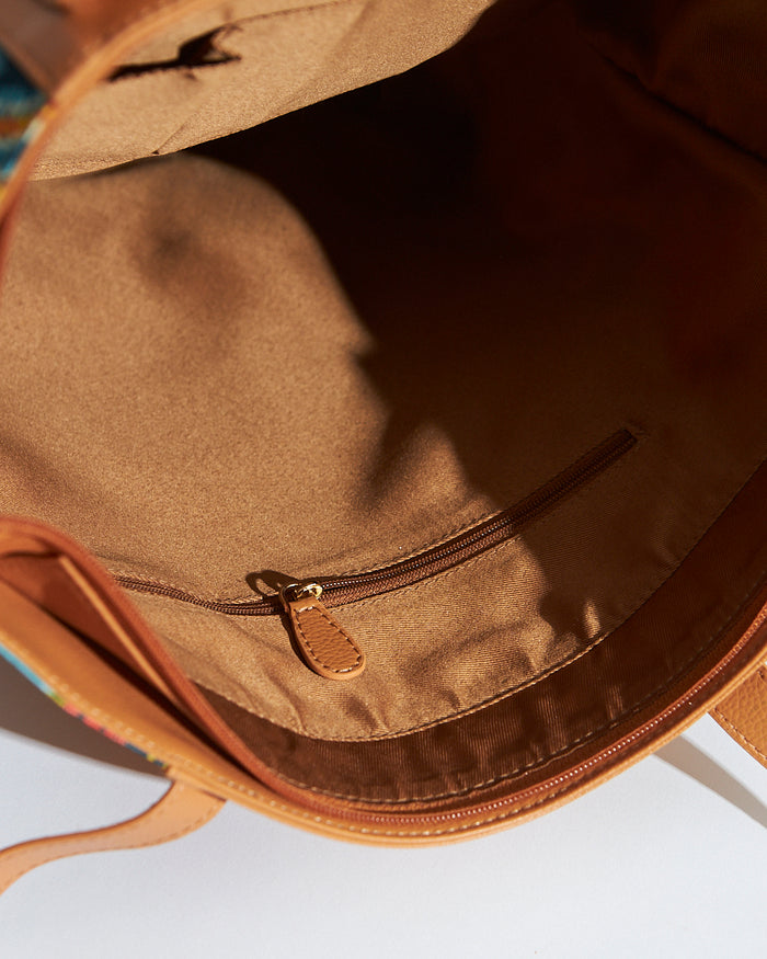 Jungle Drama Tassel Tote