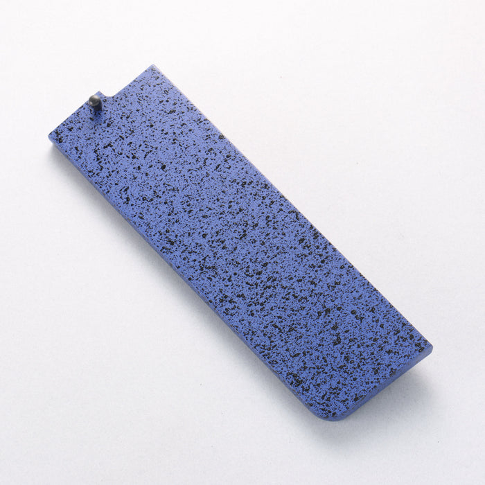 Kaneko Blue Pakkawood Saya Sheath for Nakiri with Plywood Pin 180mm (Cyu) - Seisuke Knife