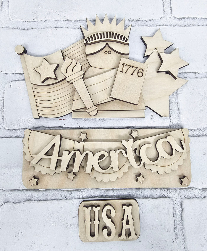 Lady Liberty Truck Inserts