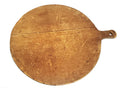 Large Antique Wooden French Bakers Bread Board With Handle