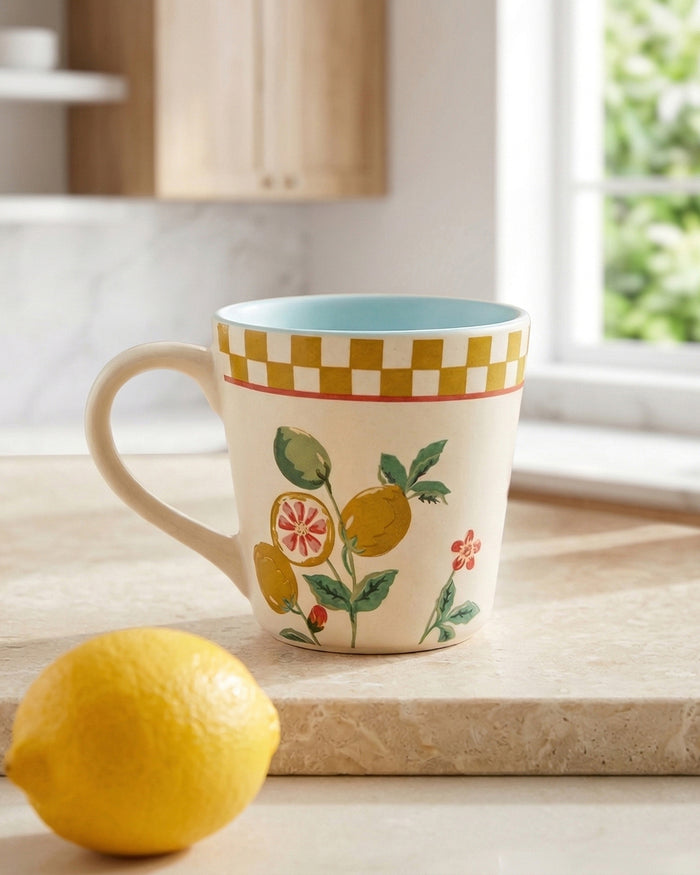 Limonata Tapered Mug | Citrus Zest