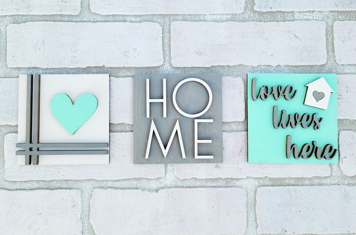 Love Lives Here- Set of 3- wholesale