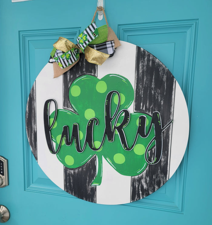 Lucky Clover Door Hanger- wholesale