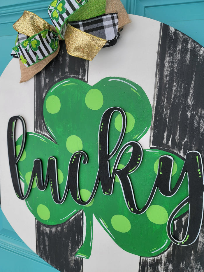 Lucky Clover Door Hanger- wholesale
