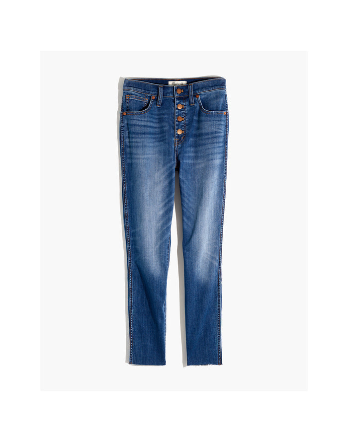 Madewell 10" High-Rise Skinny Crop Denim Jeans