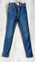 Madewell 10" High-Rise Skinny Jeans Indigo Hayes Wash