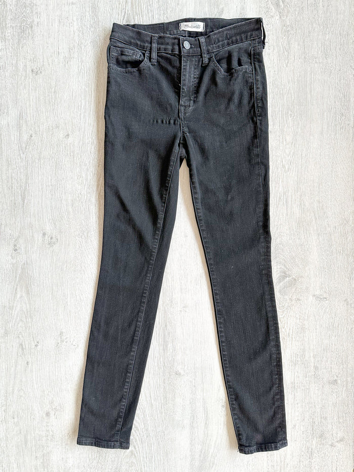 Madewell Roadtripper Bennett Black Skinny Jeans - House Of Huntington