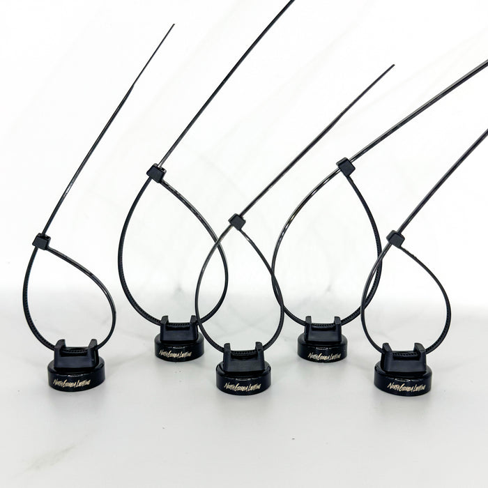 Magnetic Zip Tie Holders - 5 Pack