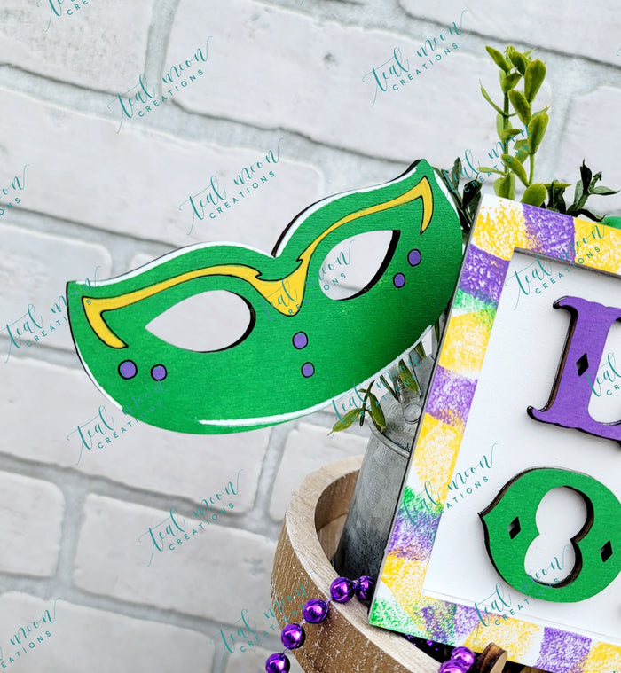 Mardi Gras Tiered Tray Set- wholesale