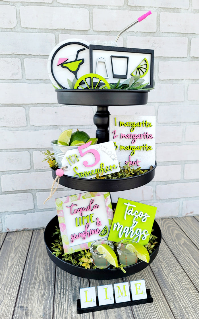 Margarita Tiered Tray Set- wholesale