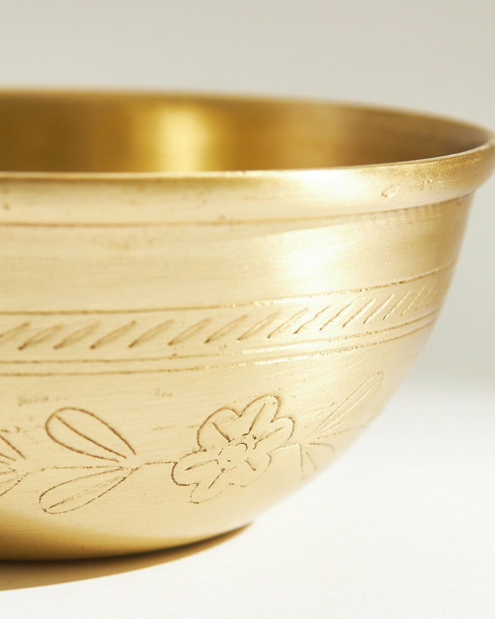 Marigold Brass Bowl