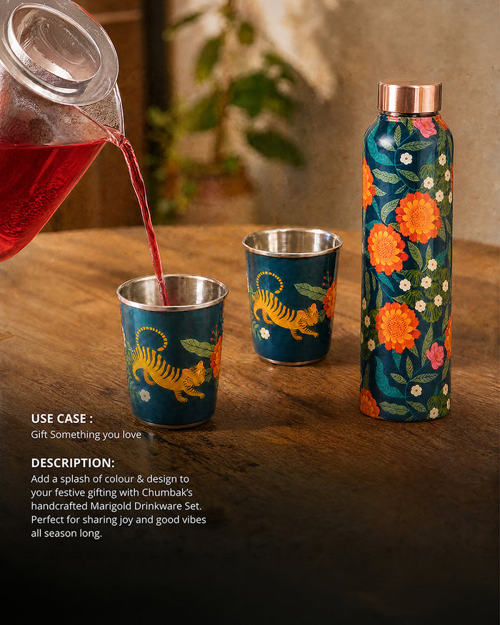 Marigold Drinkware  Gift Set of 3