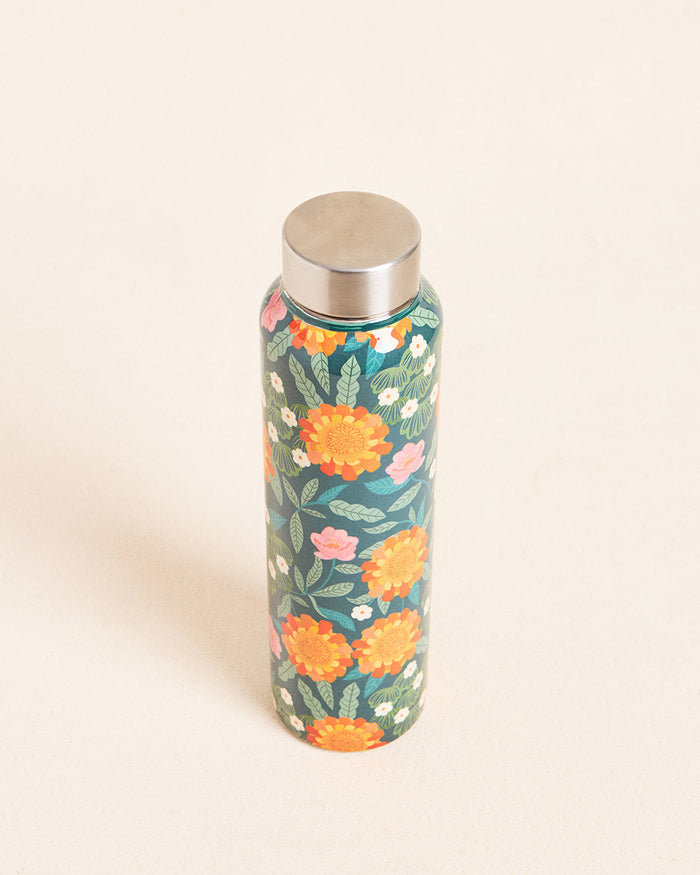 Marigold Steel Bottle - Blue