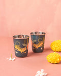 Marigold Steel Tumblers Set of 2 - Blue