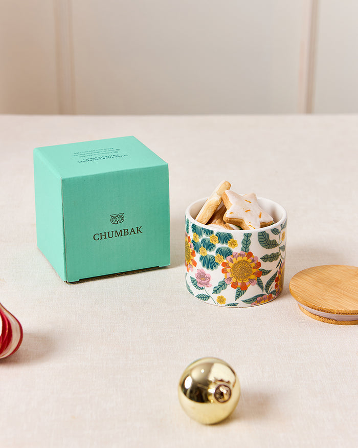 Marigold Storage Jar | Comes in a Gift Box
