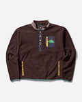 Brain Dead Brain Dead Equip Fleece Pullover Jacket Brown Coats and Jackets Jackets BDS25T340043 BRN