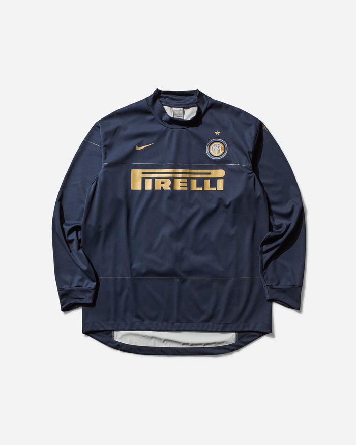 Pezze Vintage Inter Training Top Blue T-Shirts Longsleeve 1002 1