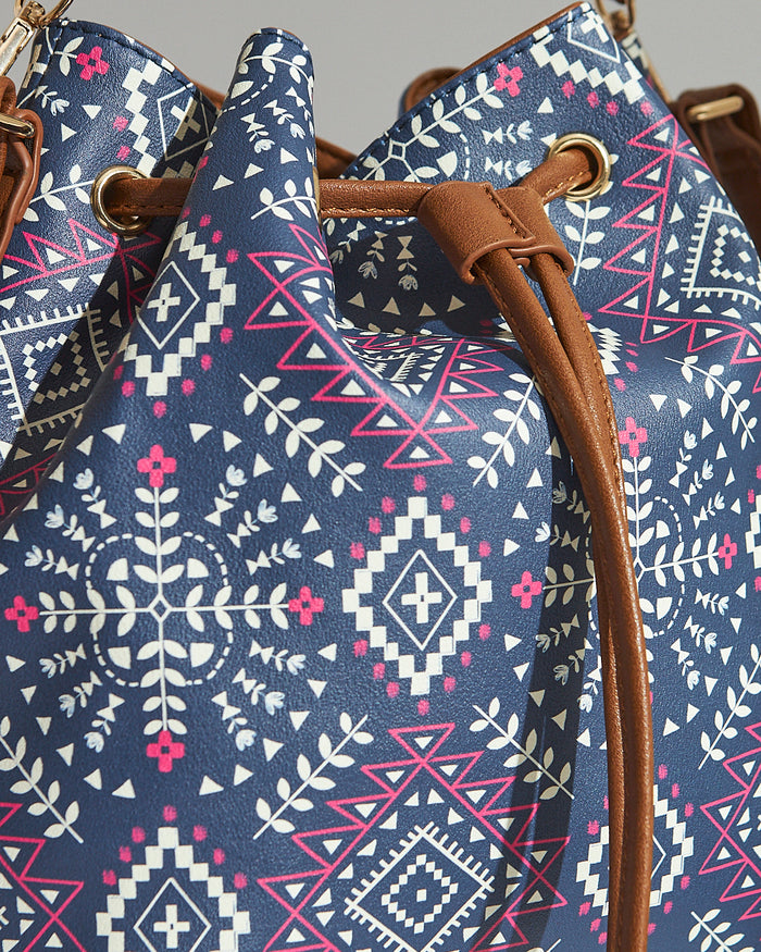 Mexico Aztec Bucket Bag